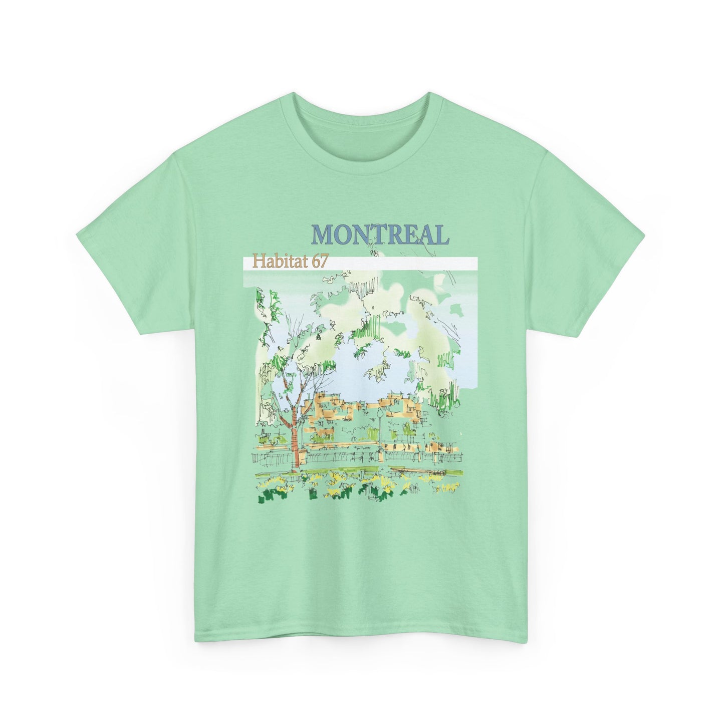 Montreal-Inspired Unisex Crewneck T-shirt