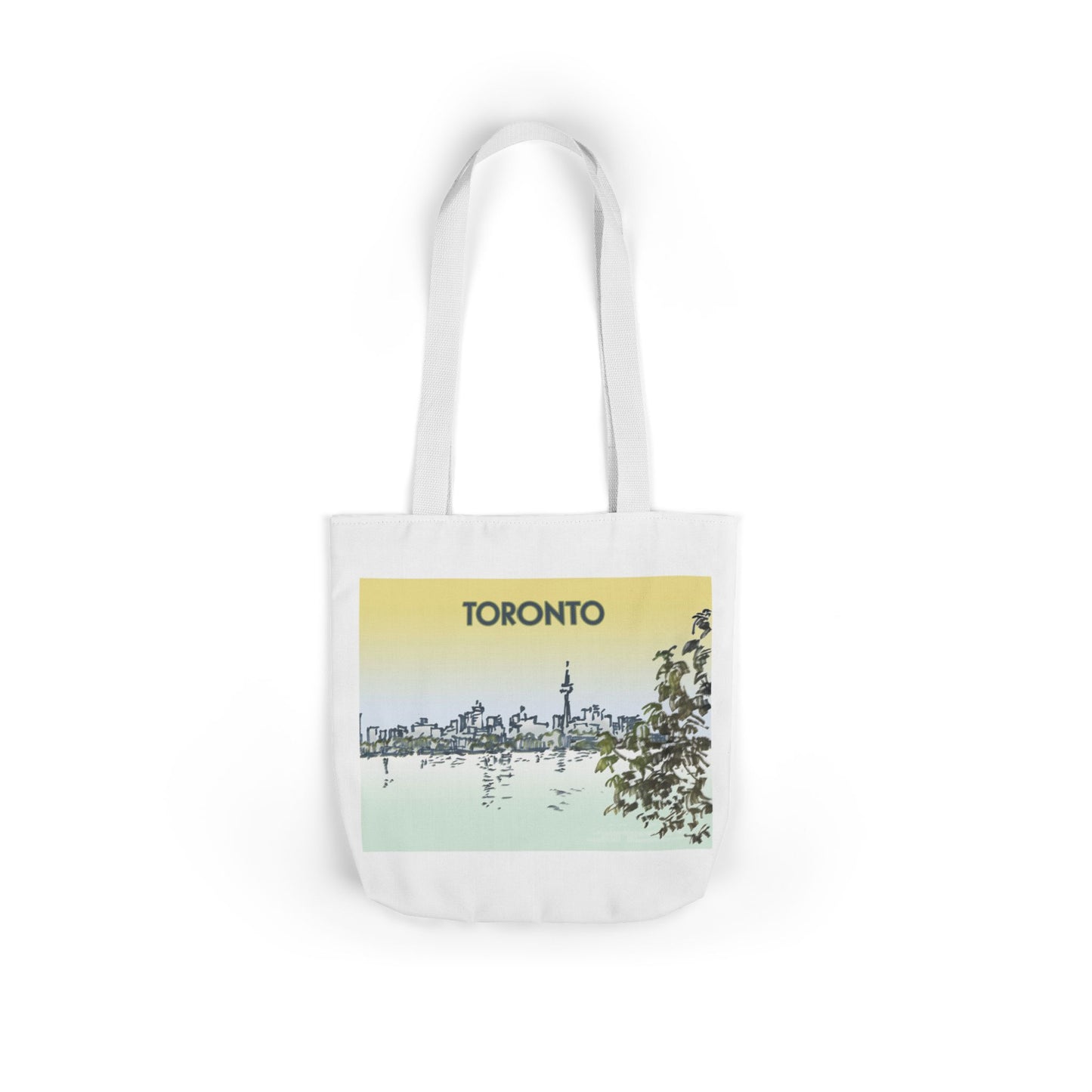 Toronto-inspired Tote Bag with 4-Color Straps