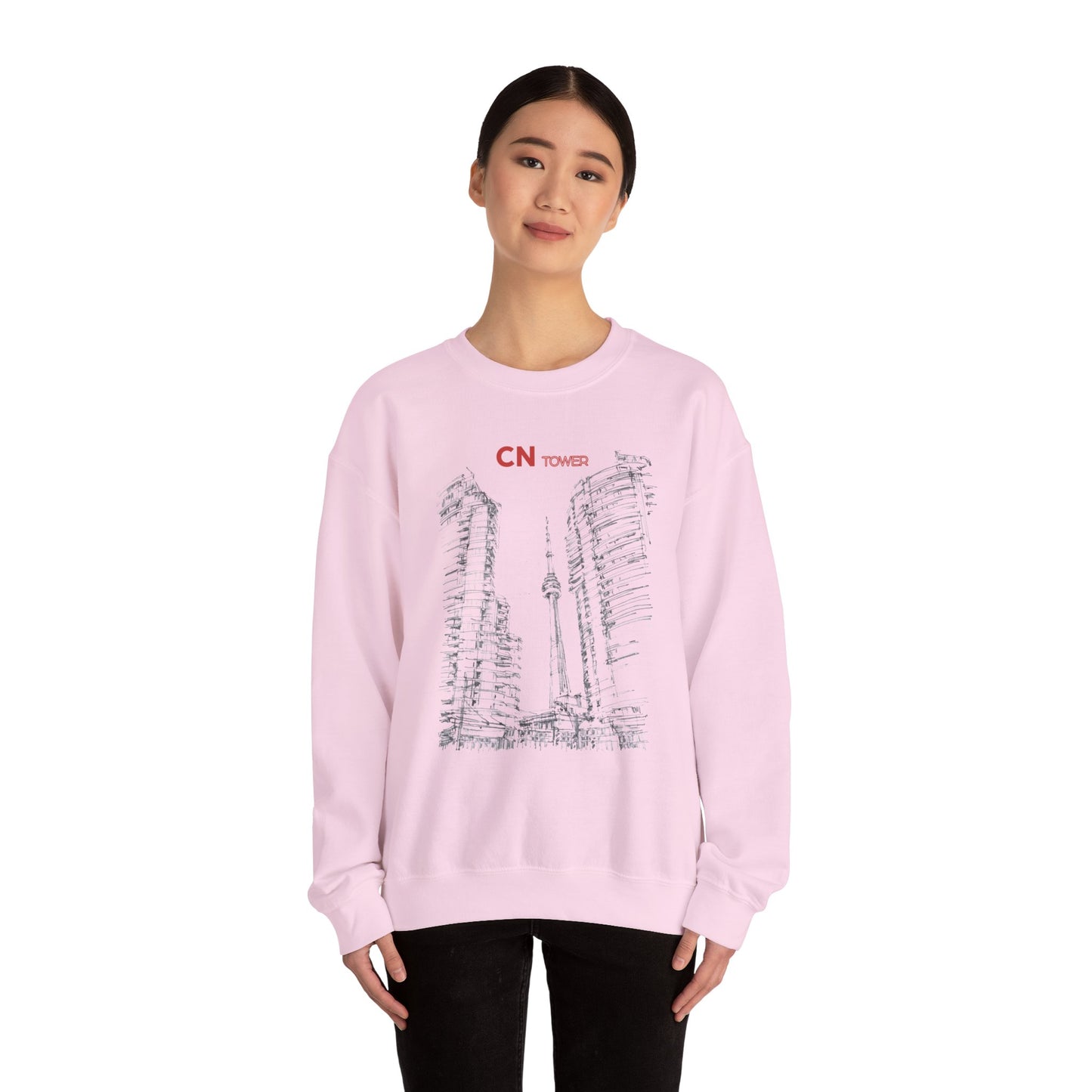CN Tower-Inspired Unisex Crewneck Sweatshirt