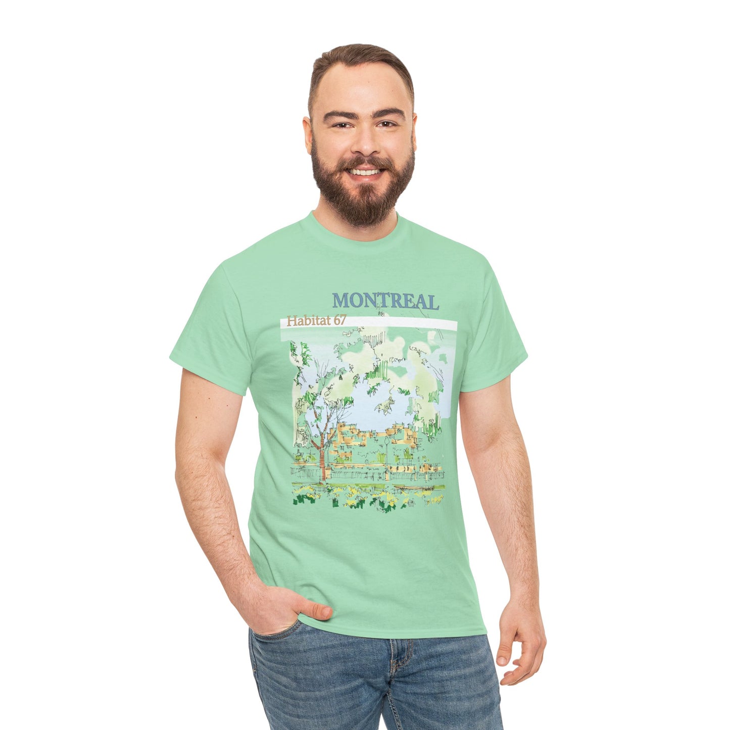 Montreal-Inspired Unisex Crewneck T-shirt