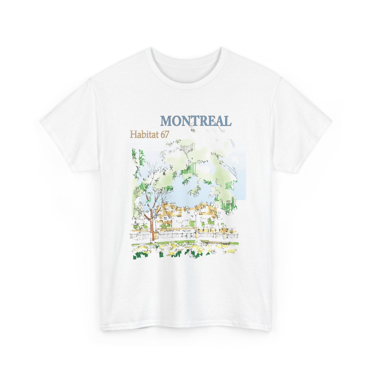 Montreal-Inspired Unisex Crewneck T-shirt