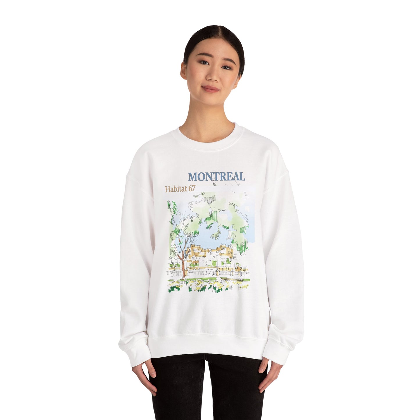 Montreal-Inspired Unisex Crewneck Sweatshirt