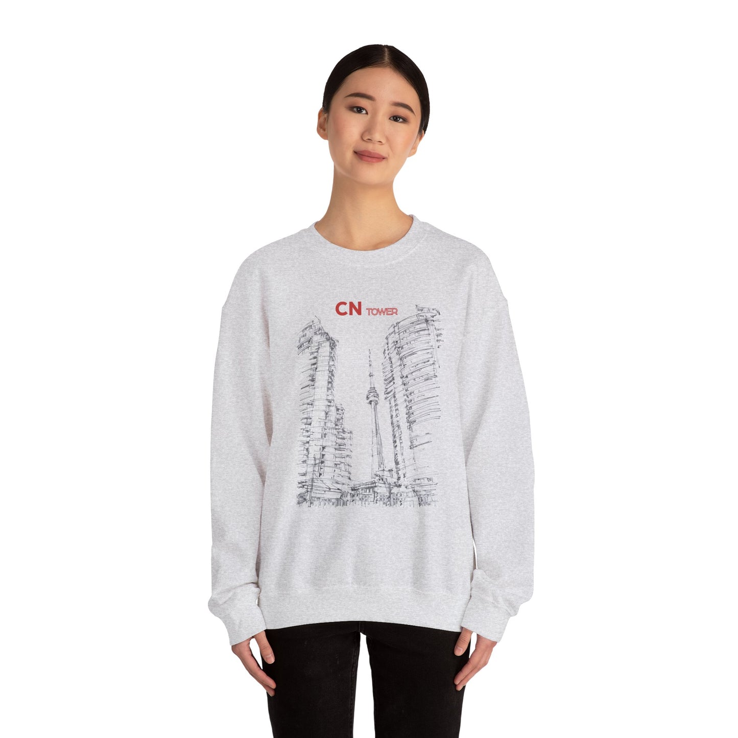 CN Tower-Inspired Unisex Crewneck Sweatshirt
