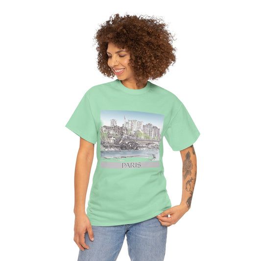 Paris-Inspired Unisex Crewneck T-shirt