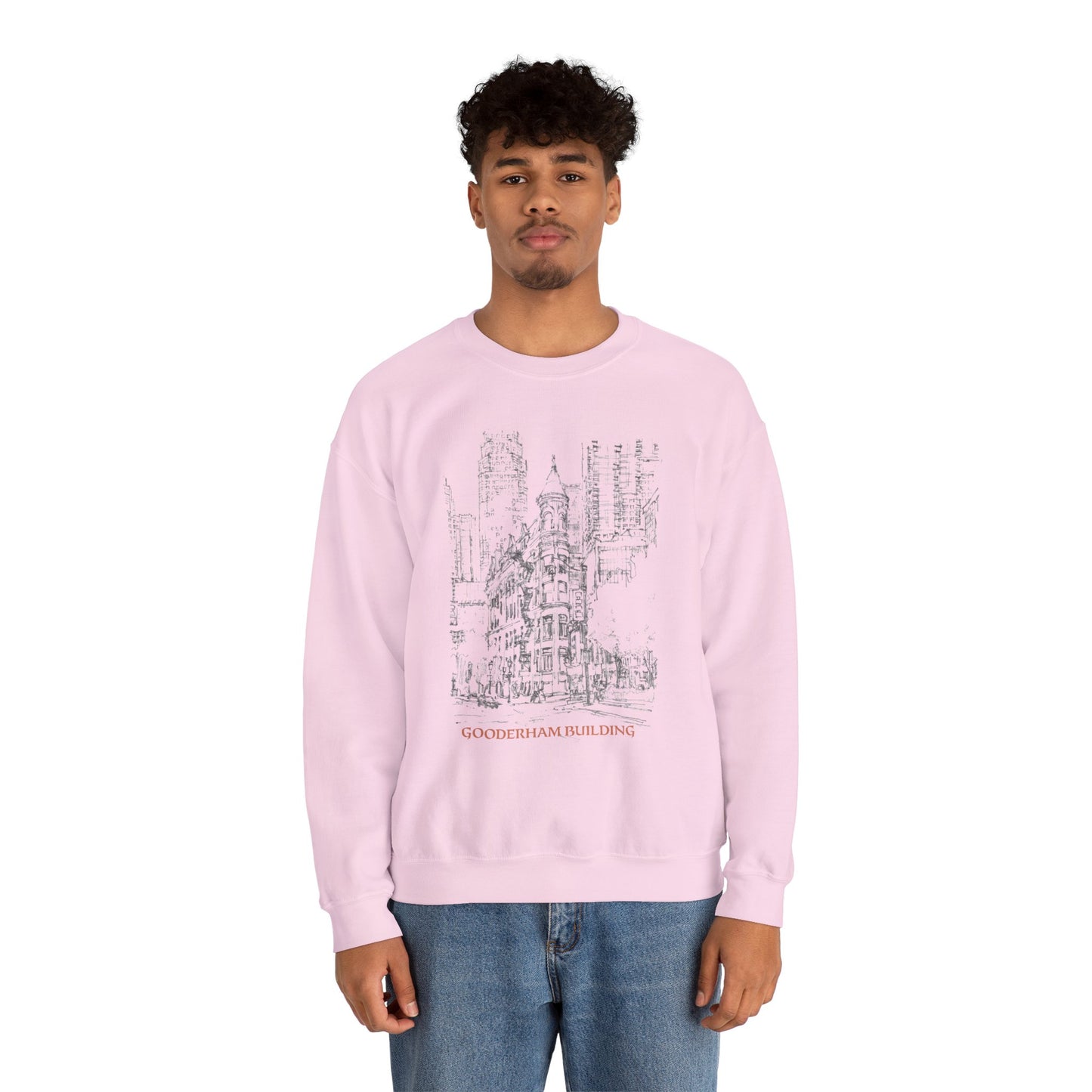 Toronto Gooderham building-Inspired Unisex Crewneck Sweatshirt