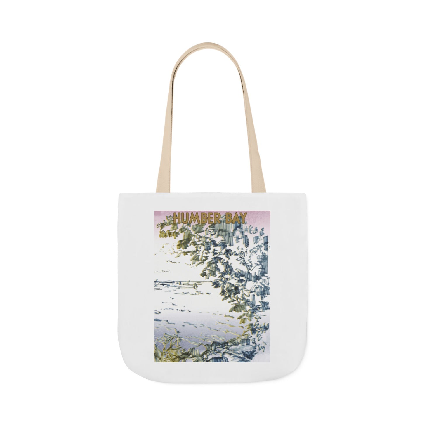 Toronto Humber Bay-inspired Tote Bag with 5-Color Straps