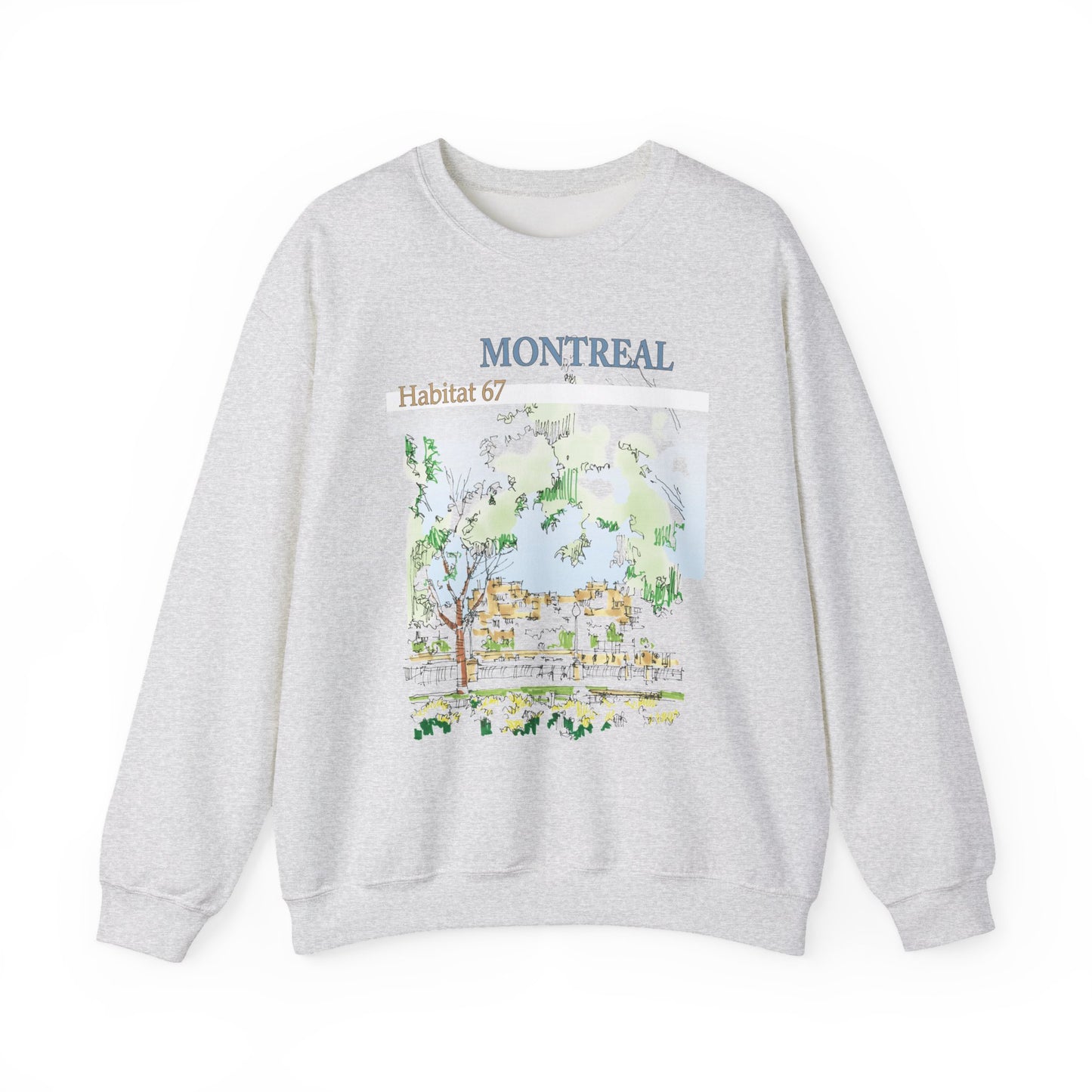 Montreal-Inspired Unisex Crewneck Sweatshirt