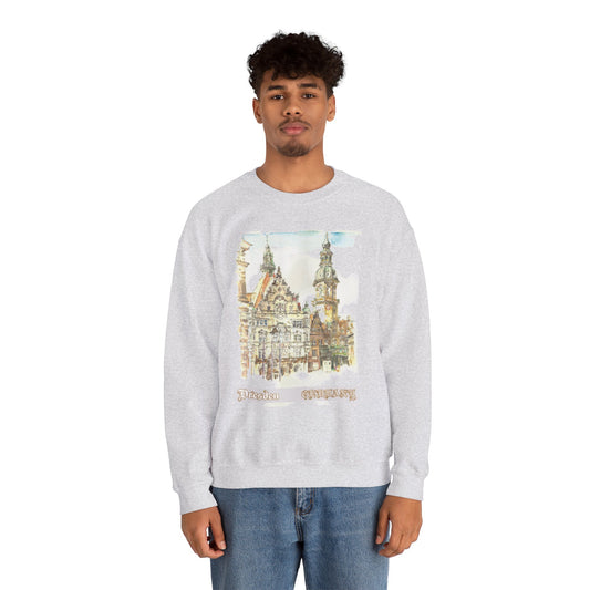 Dresden-Inspired Unisex Crewneck Sweatshirt