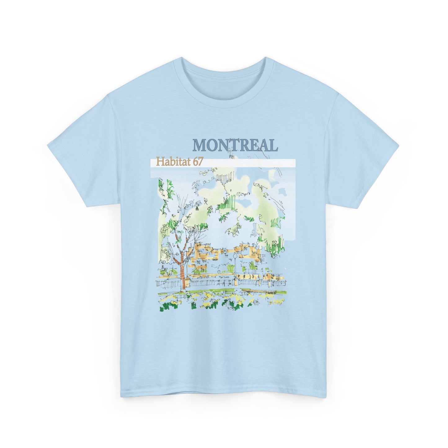Montreal-Inspired Unisex Crewneck T-shirt