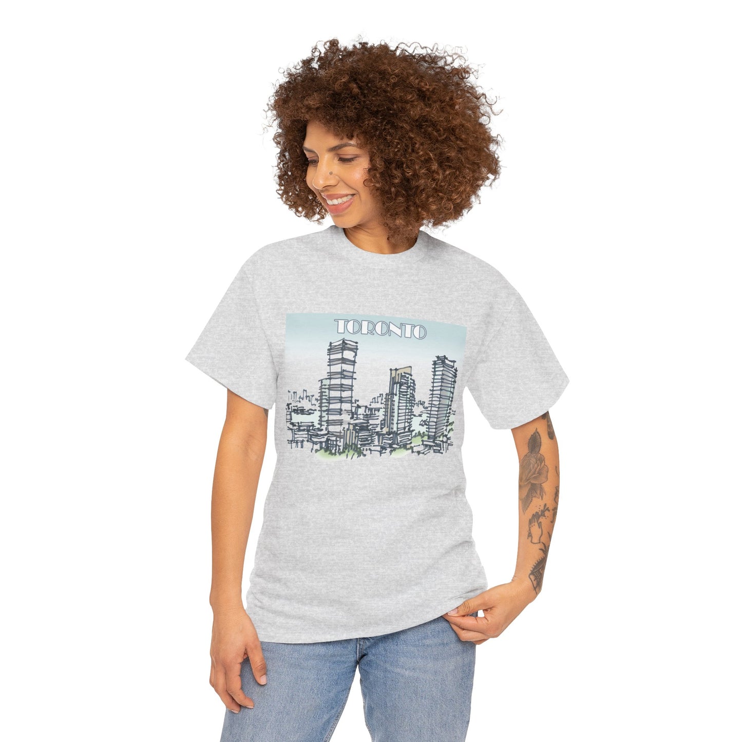 Toronto-Inspired Unisex Crewneck T-shirt