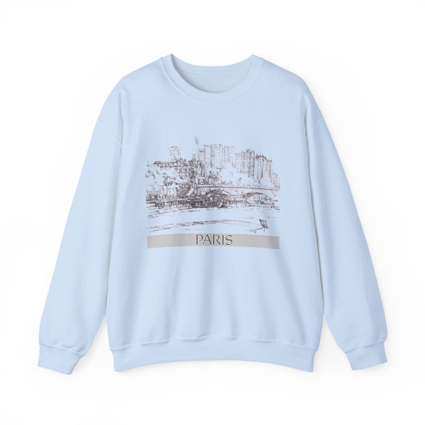 Paris-Inspired Unisex Crewneck Sweatshirt