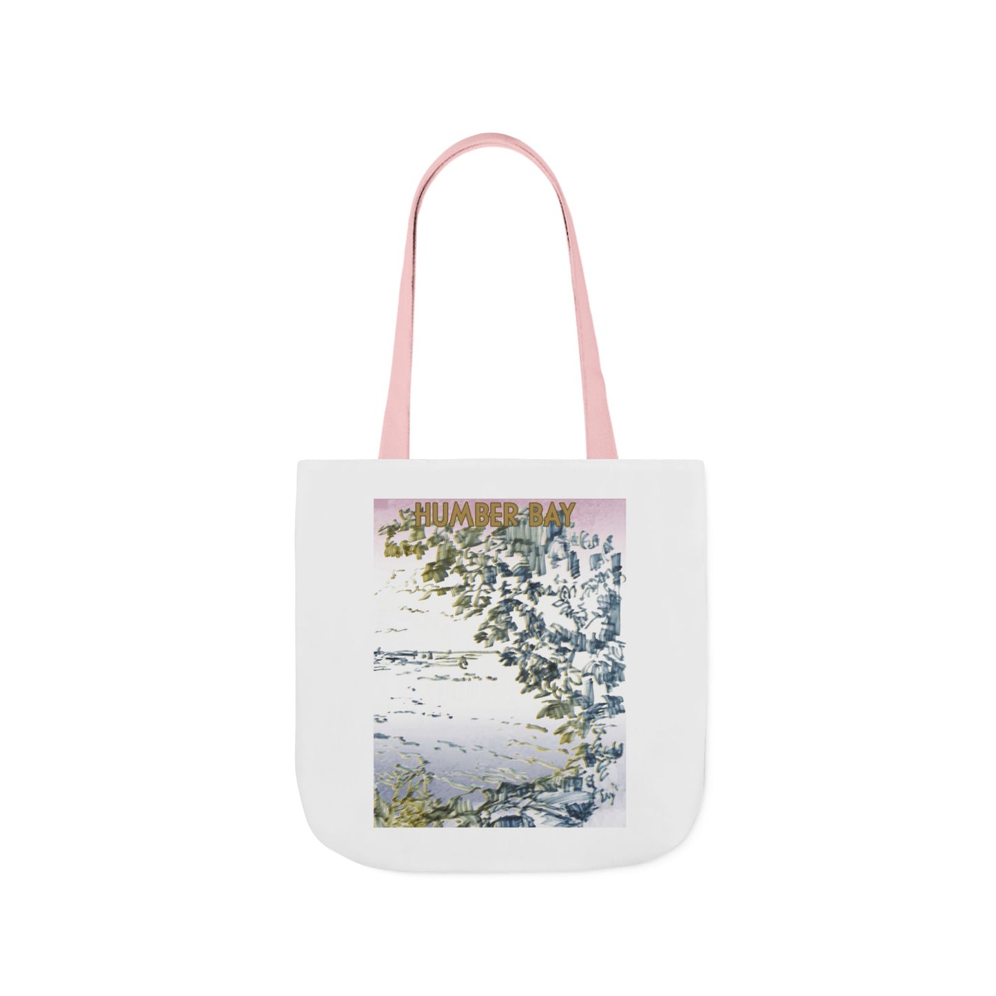 Toronto Humber Bay-inspired Tote Bag with 5-Color Straps
