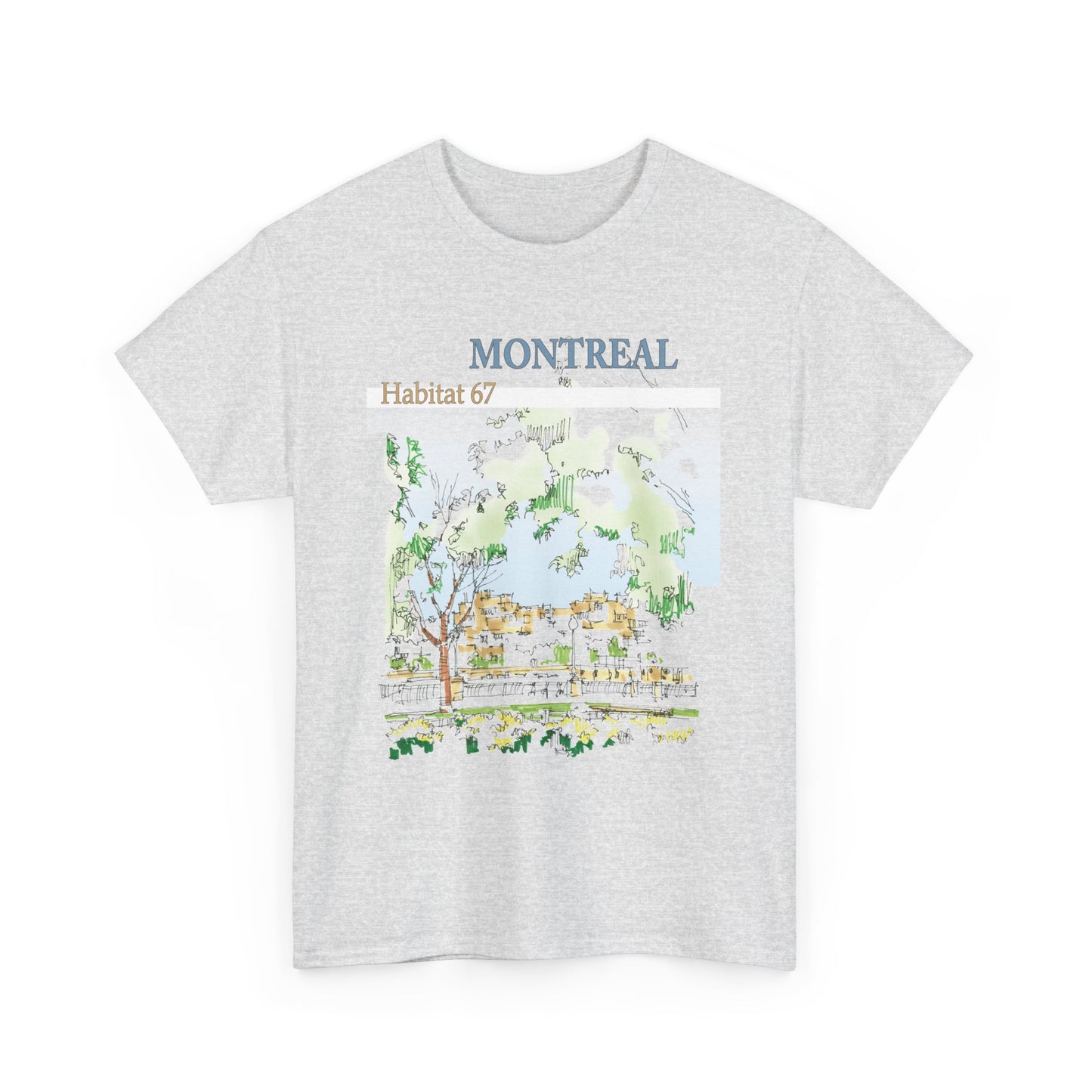 Montreal-Inspired Unisex Crewneck T-shirt