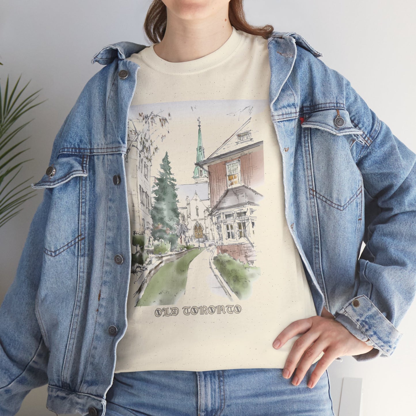 Old Toronto-Inspired Unisex Crewneck T-shirt