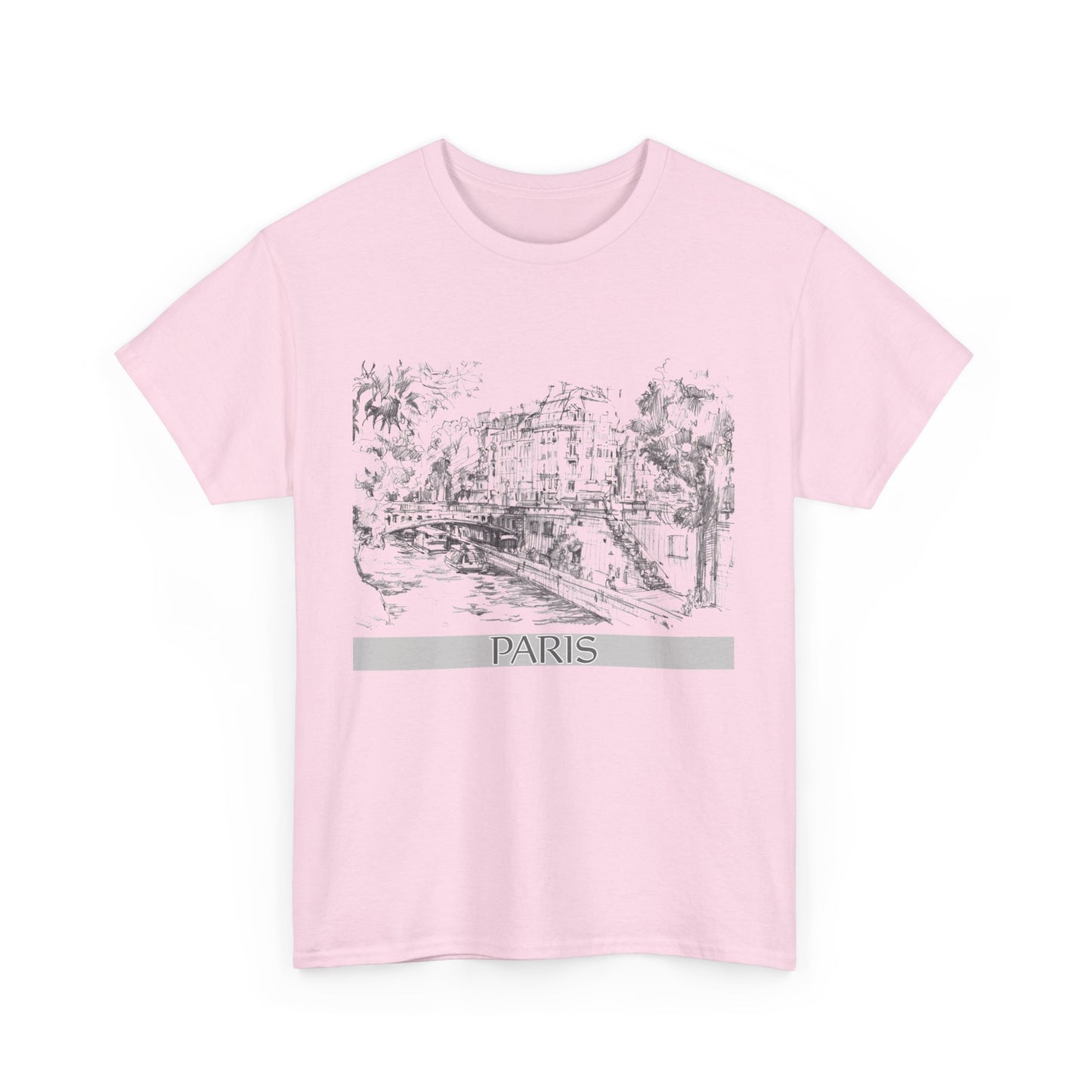 Paris-Inspired Unisex Crewneck T-shirt