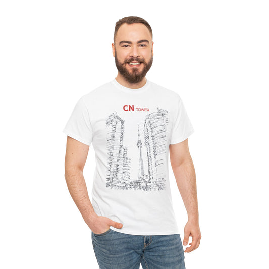 CN Tower-Inspired Unisex Crewneck T-shirt