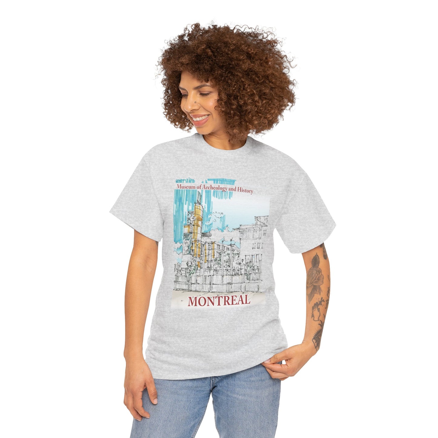 Montreal-Inspired Unisex Crewneck T-shirt