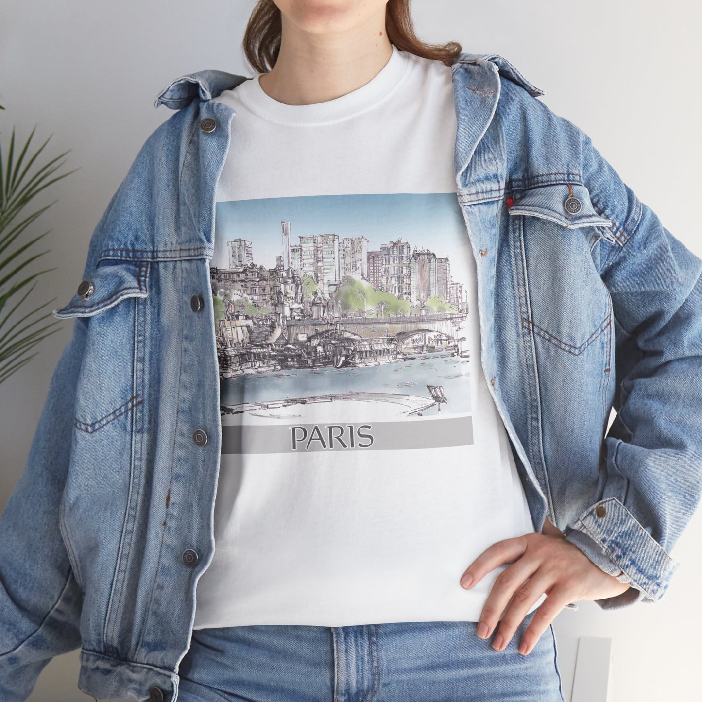Paris-Inspired Unisex Crewneck T-shirt