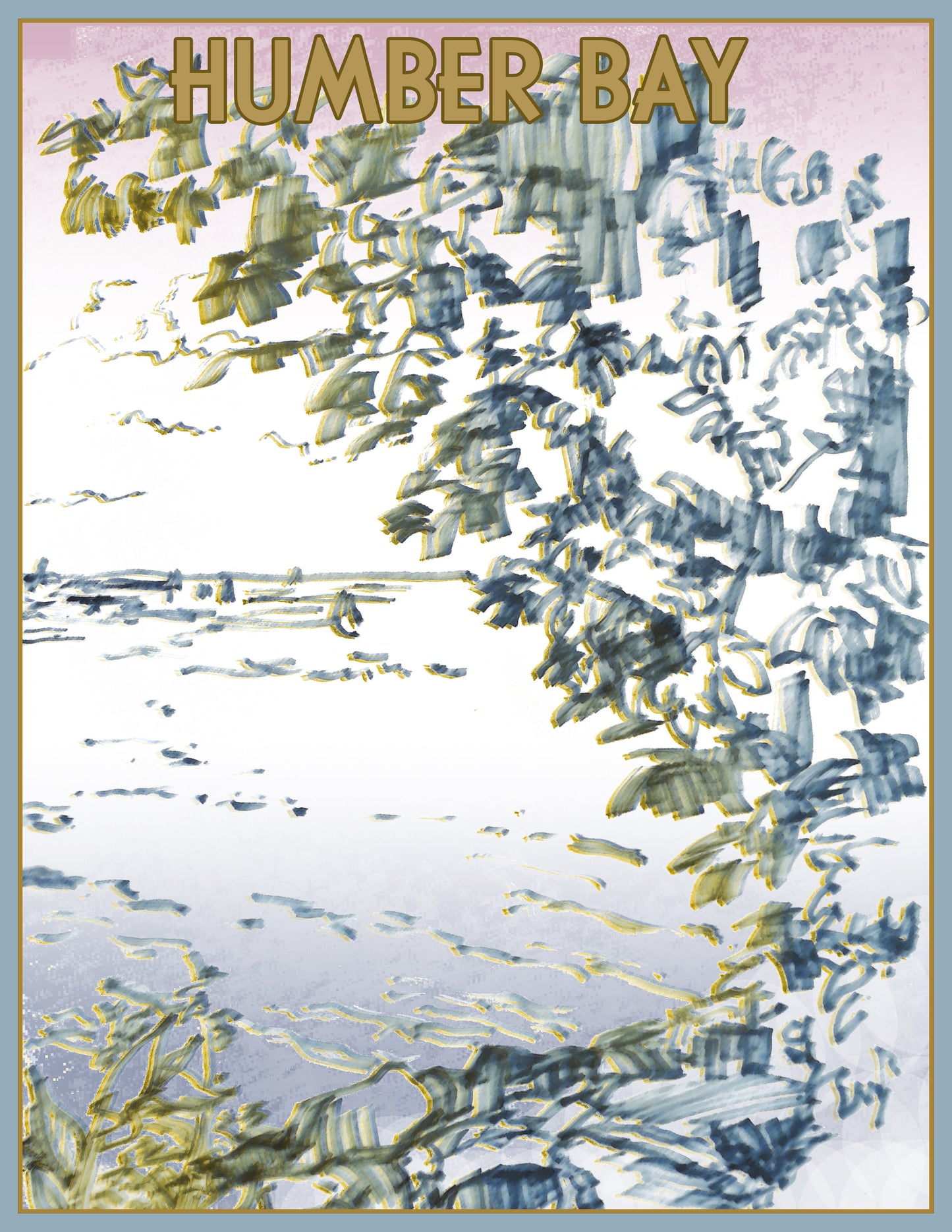 Toronto Travel Print. Humber Bay.