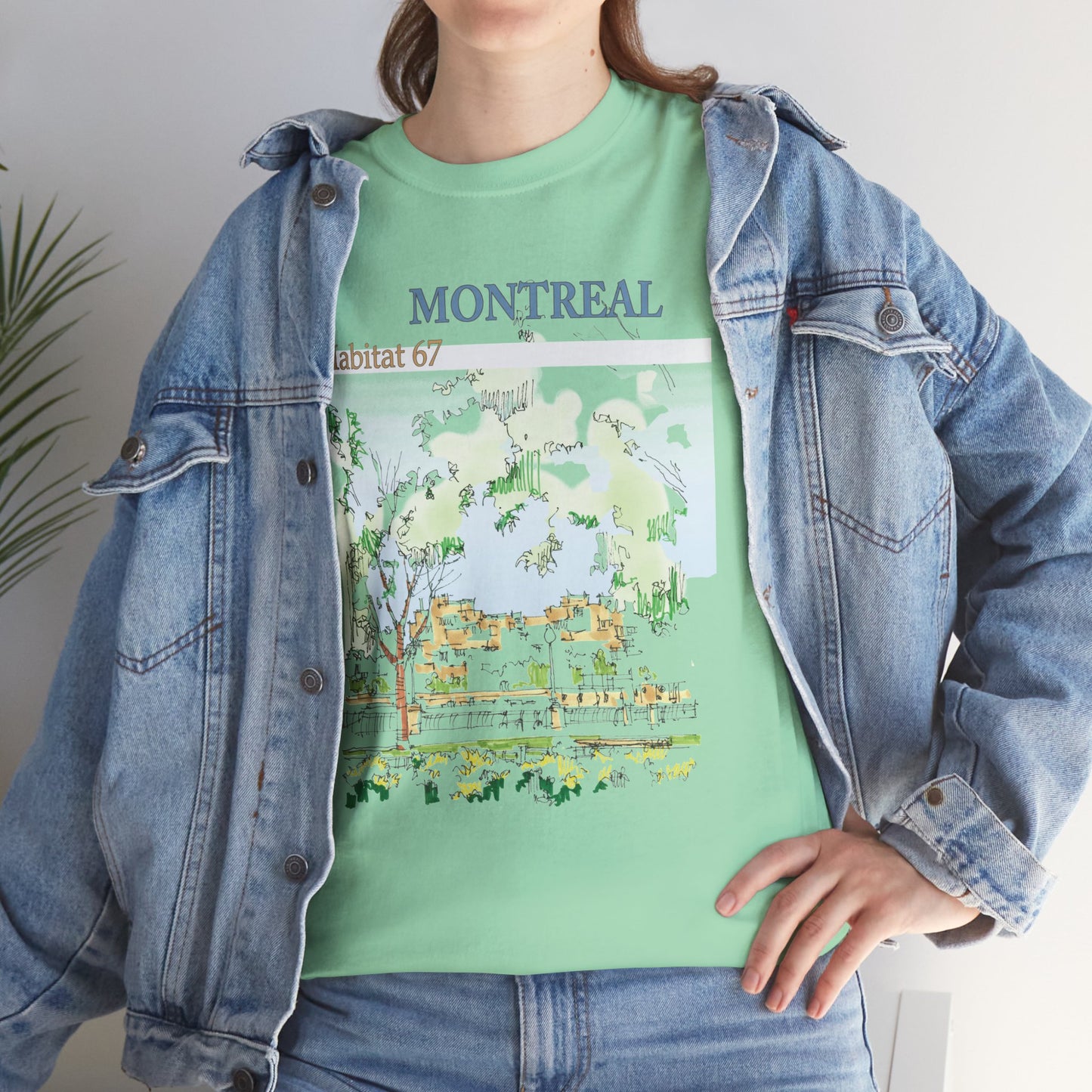 Montreal-Inspired Unisex Crewneck T-shirt