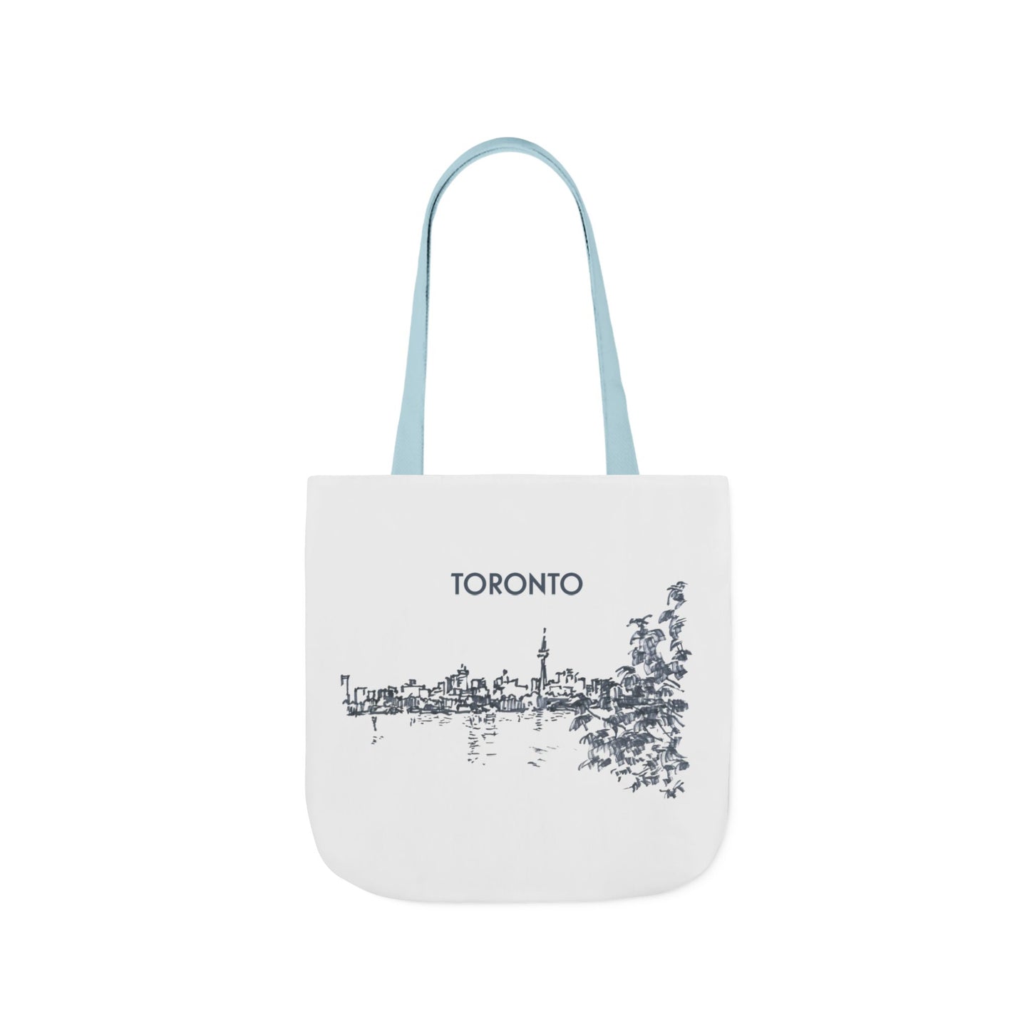 Toronto-inspired Tote Bag with 3-Color Straps