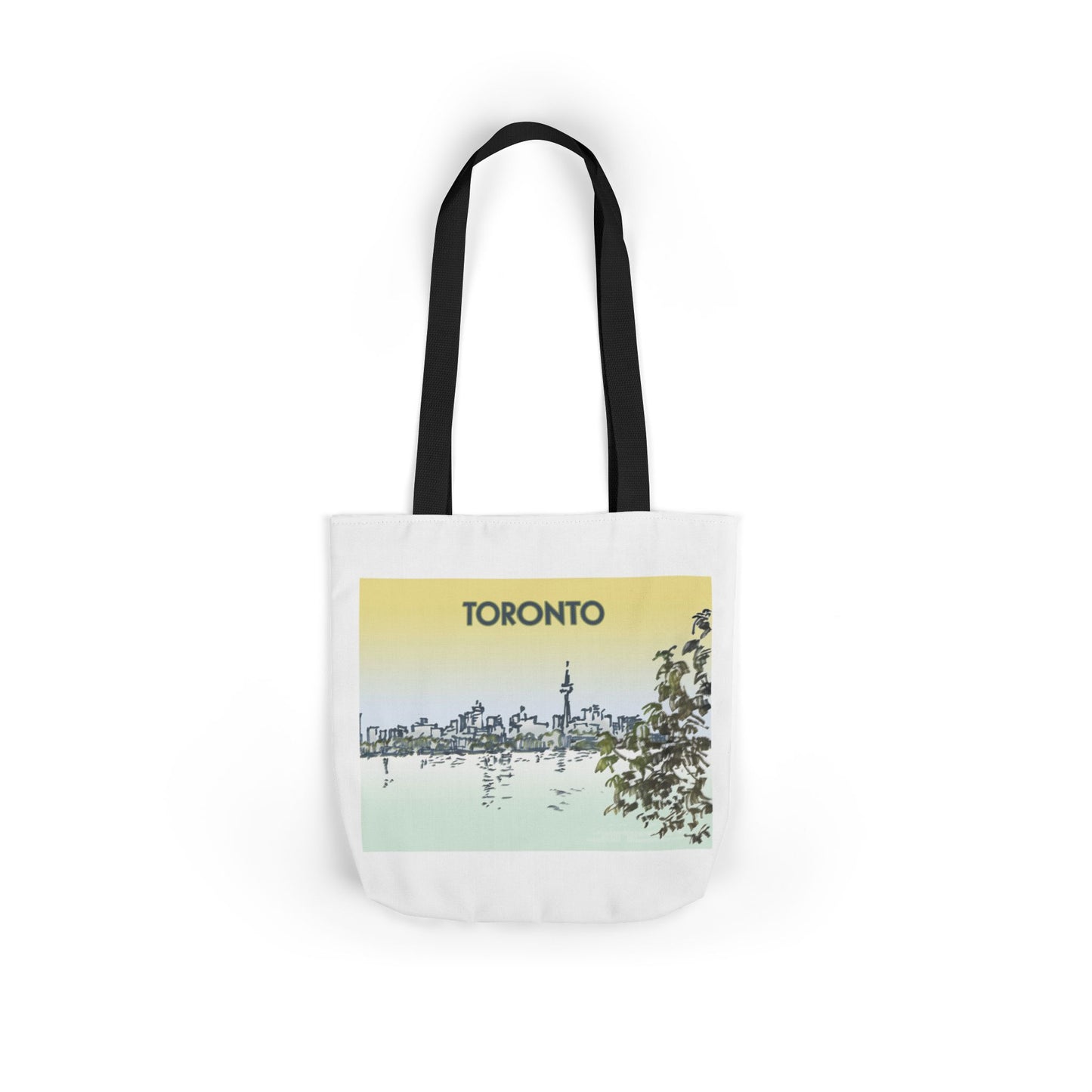 Toronto-inspired Tote Bag with 4-Color Straps