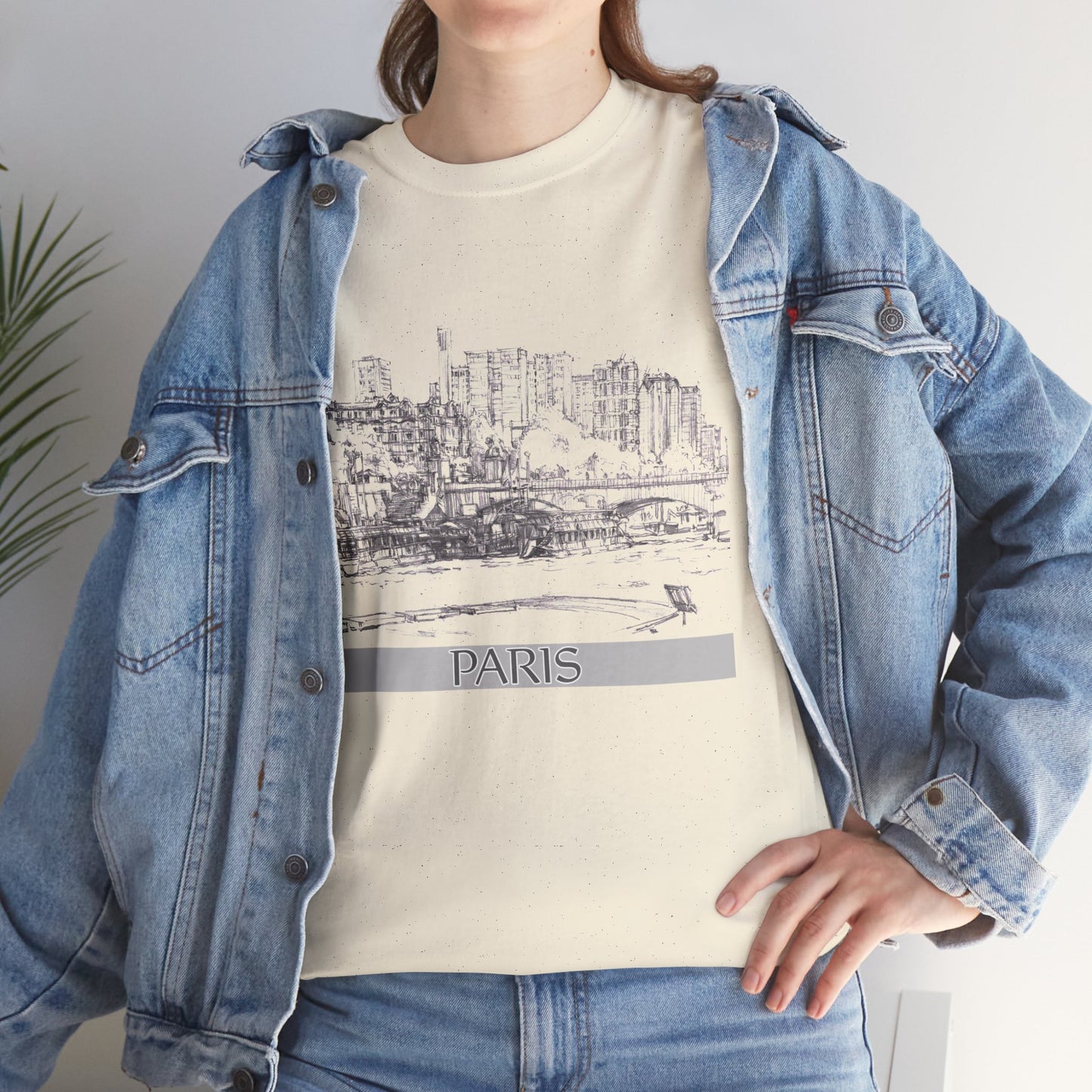 Paris-Inspired Unisex Crewneck T-shirt