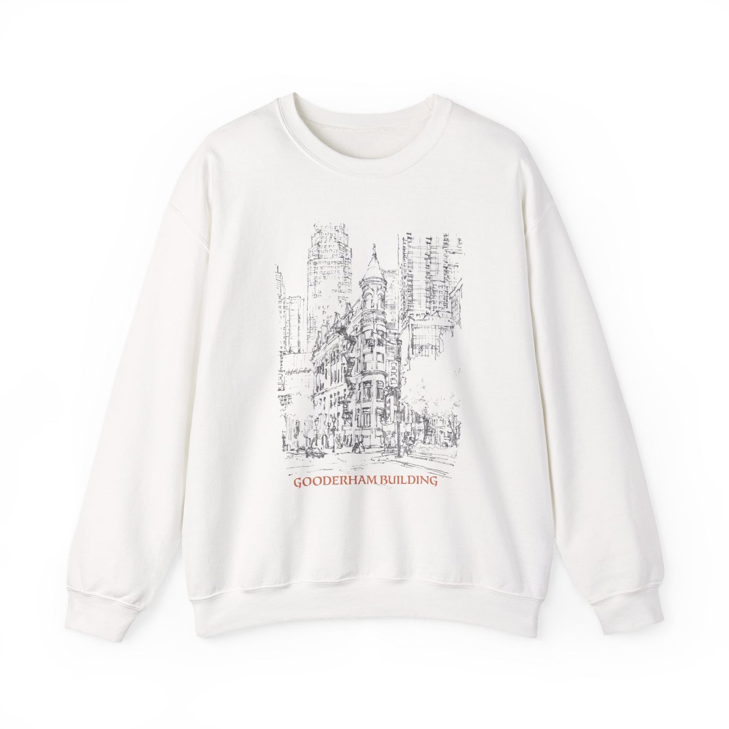 Toronto Gooderham building-Inspired Unisex Crewneck Sweatshirt