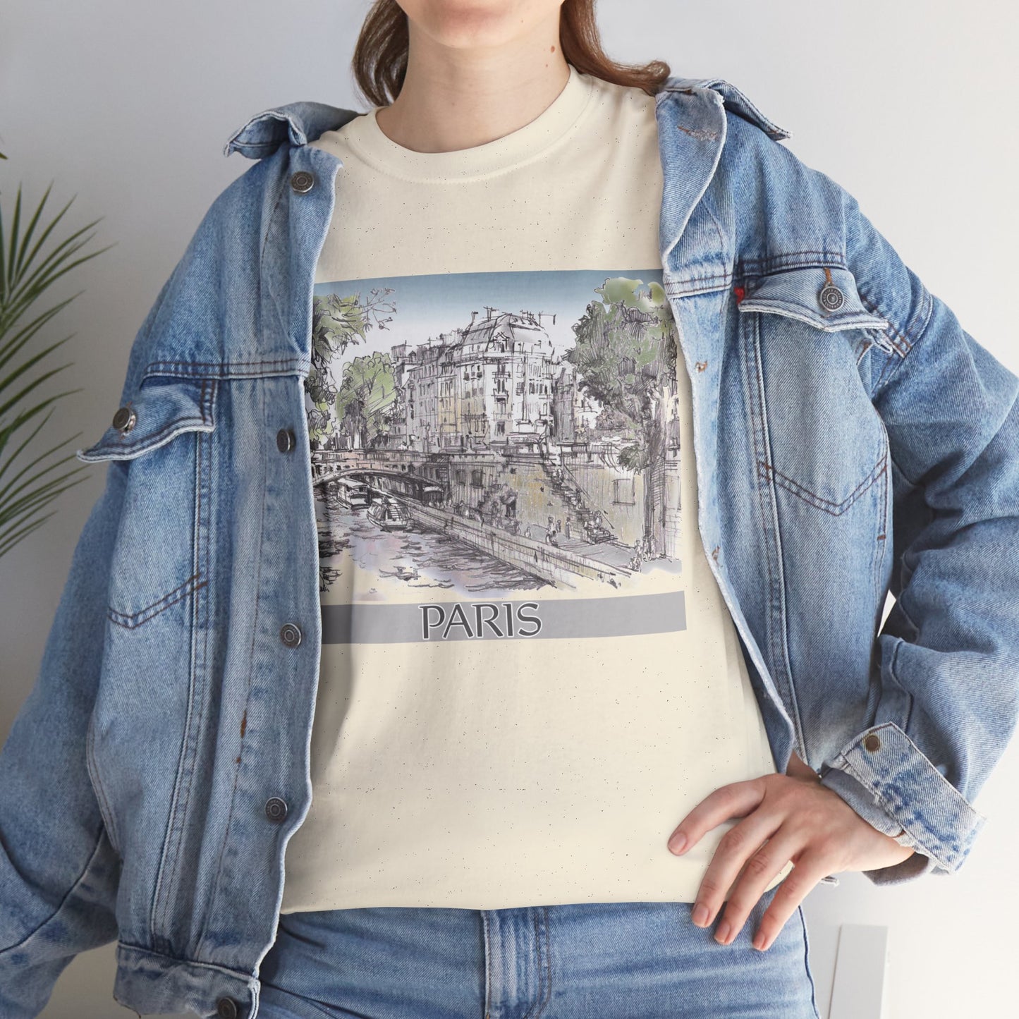 Paris-Inspired Unisex Crewneck T-shirt