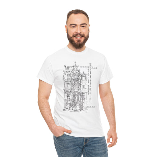 Brussel's Art-Nouveau-Inspired Unisex Crewneck T-shirt