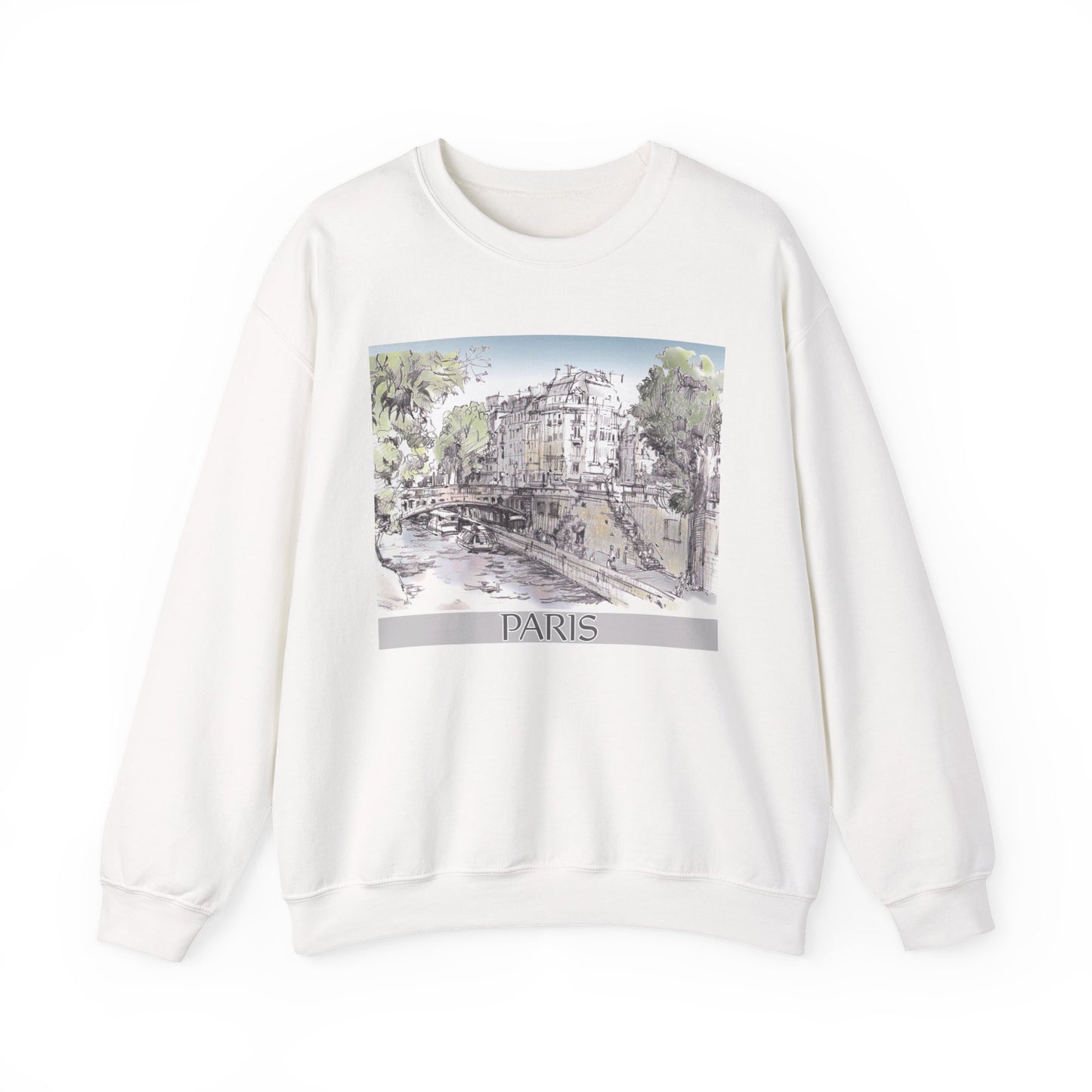 Paris-Inspired Unisex Crewneck Sweatshirt