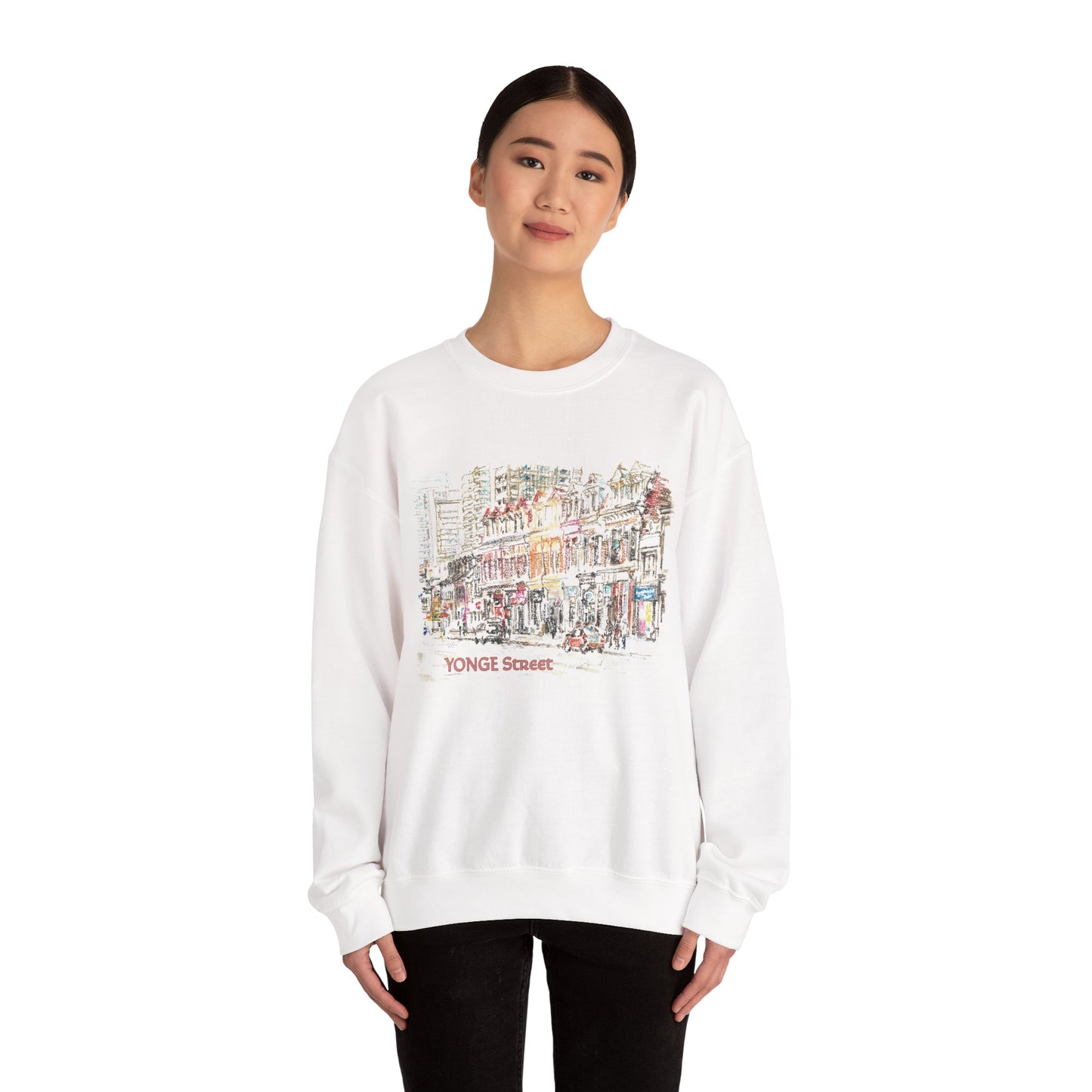 Yonge Street-Inspired Unisex Crewneck Sweatshirt