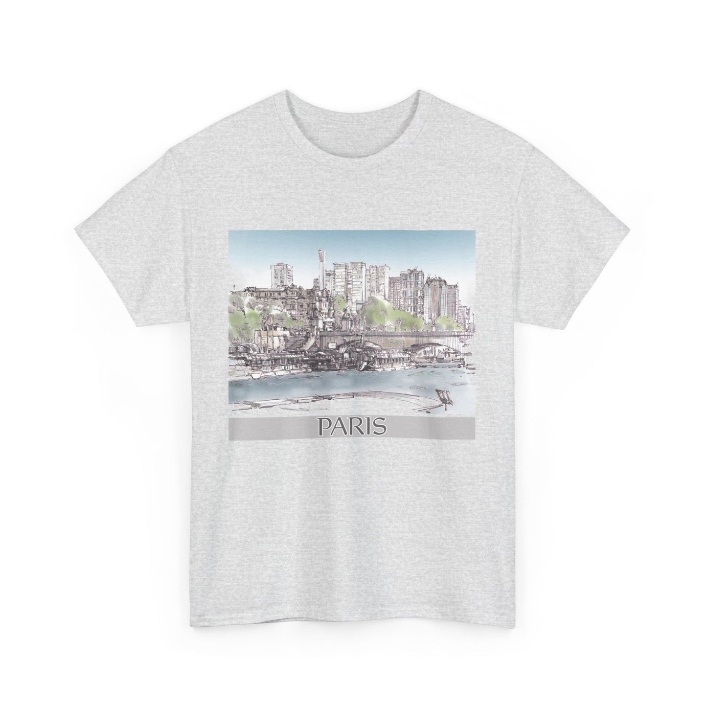 Paris-Inspired Unisex Crewneck T-shirt