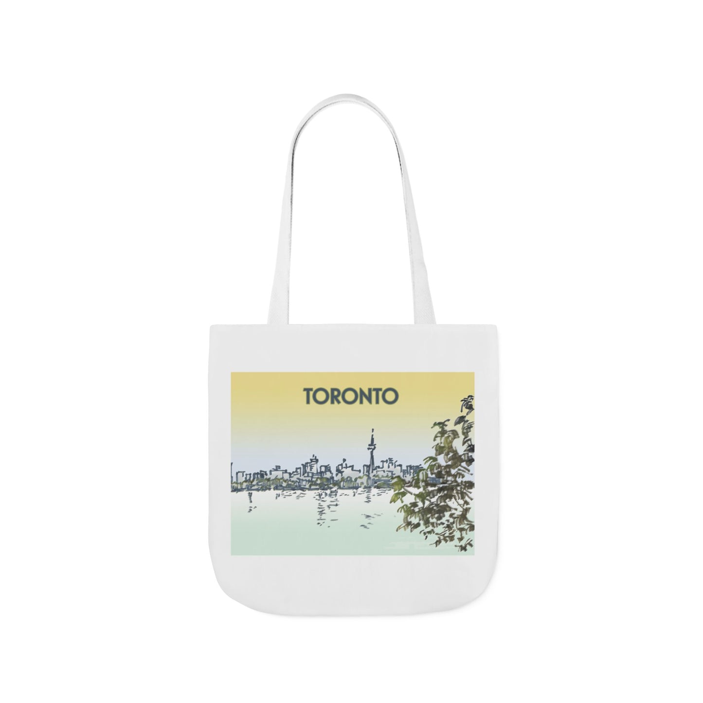 Toronto-inspired Tote Bag with 4-Color Straps