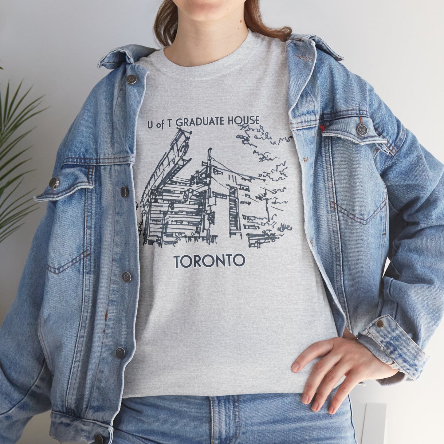 Toronto U of T-Inspired Unisex Crewneck T-shirt