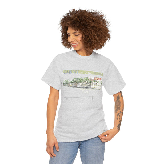 Ghent-Inspired Unisex Crewneck T-shirt