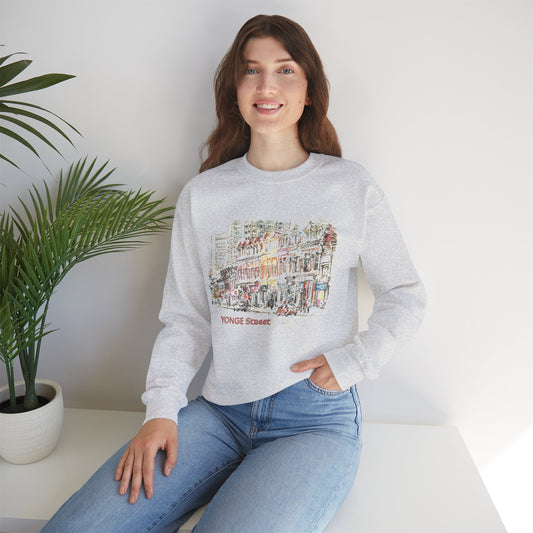 Yonge Street-Inspired Unisex Crewneck Sweatshirt