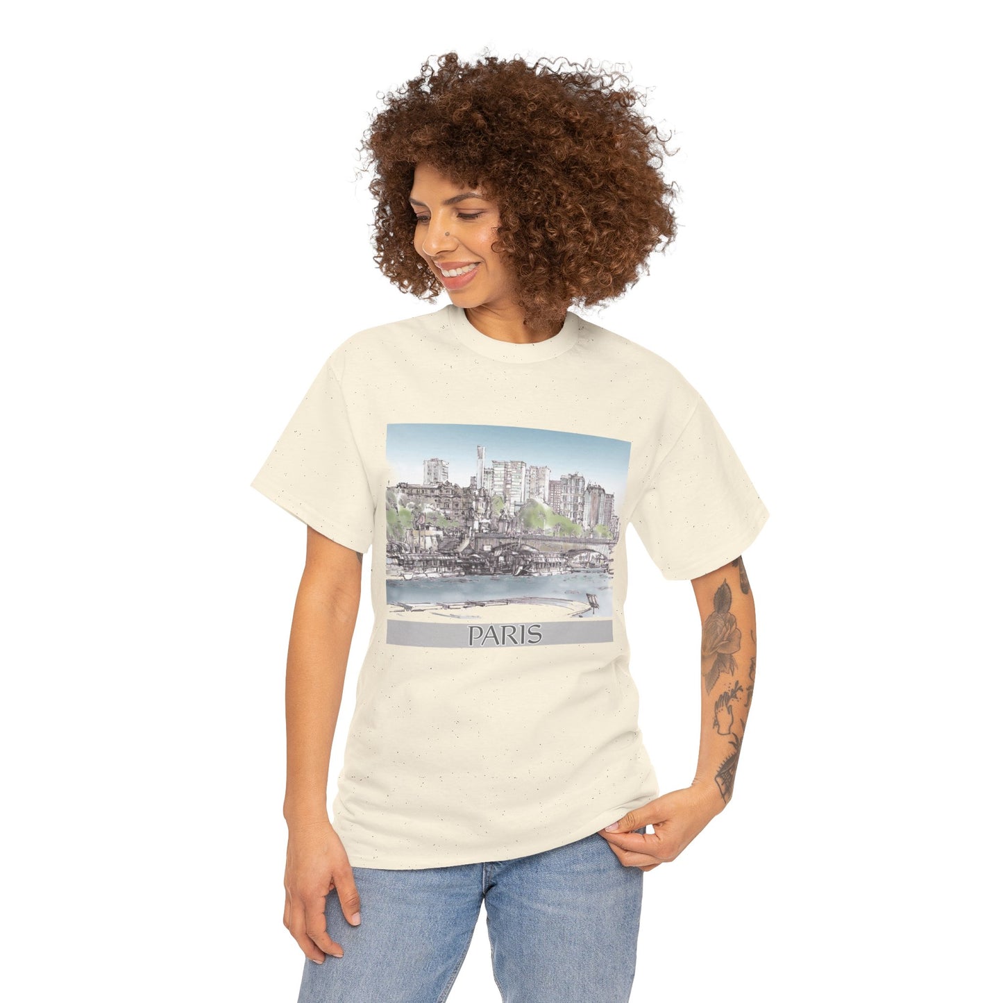 Paris-Inspired Unisex Crewneck T-shirt