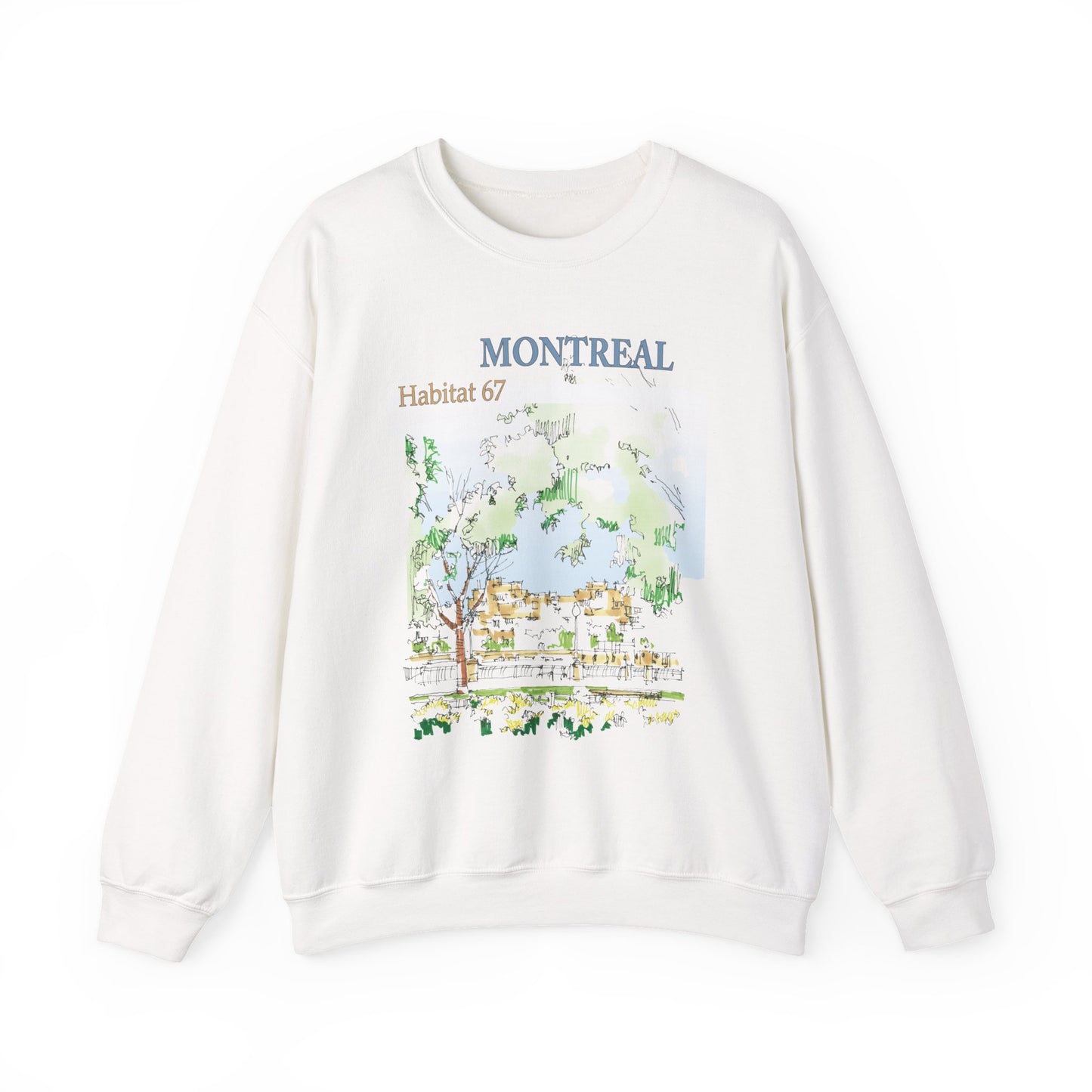 Montreal-Inspired Unisex Crewneck Sweatshirt