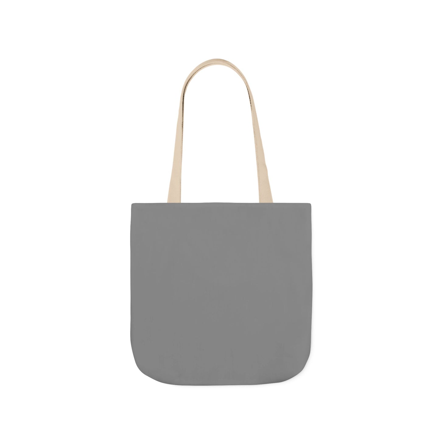 Prague-inspired grey Tote Bag with 4-Color Straps