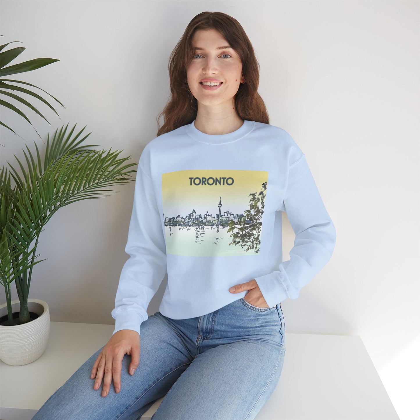 Toronto-Inspired Unisex Crewneck Sweatshirt