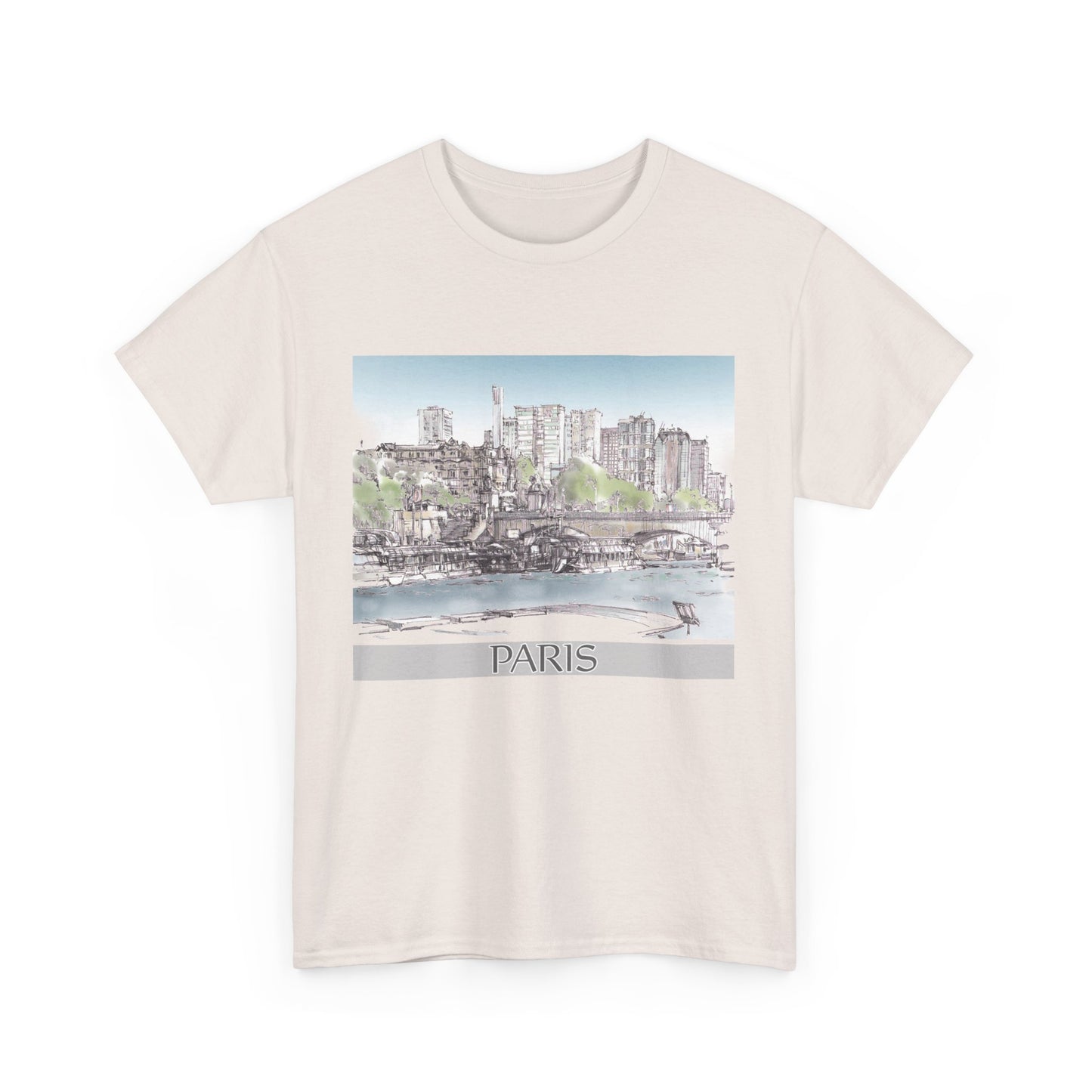 Paris-Inspired Unisex Crewneck T-shirt
