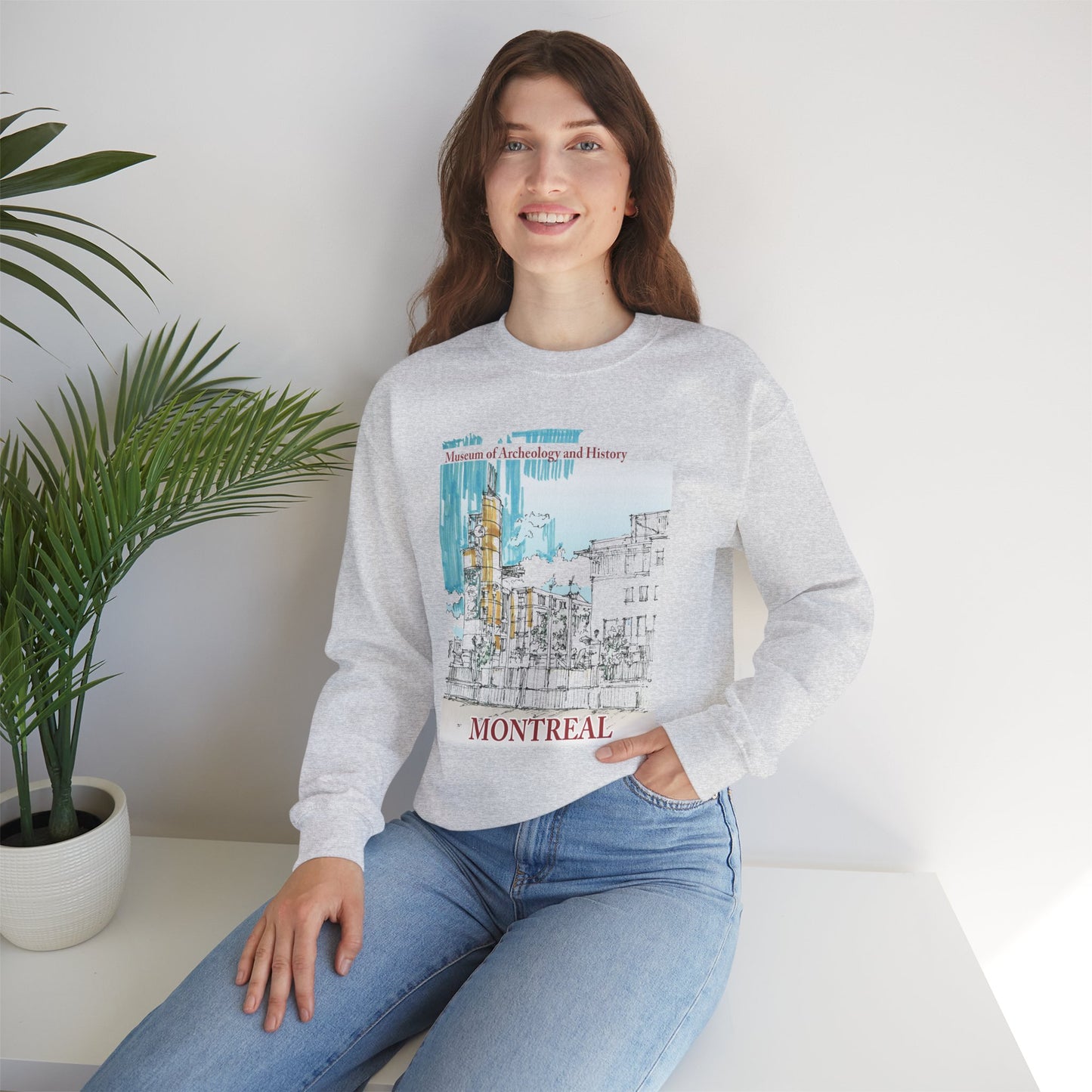Montreal-Inspired Unisex Crewneck Sweatshirt