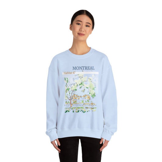 Montreal-Inspired Unisex Crewneck Sweatshirt