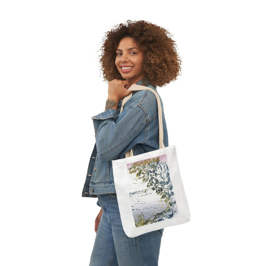 Toronto Humber Bay-inspired Tote Bag with 5-Color Straps