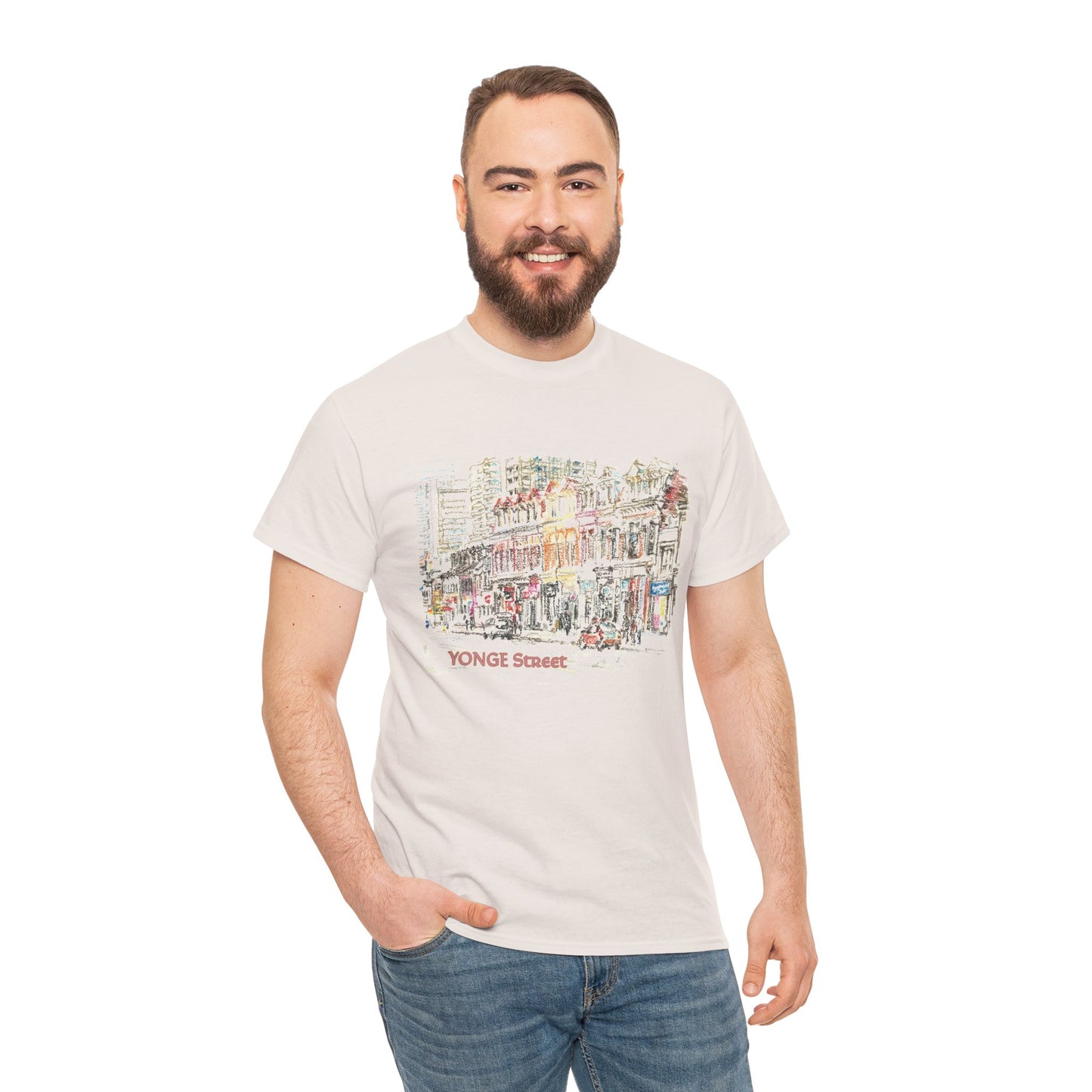 Yonge Street-Inspired Unisex Crewneck T-shirt