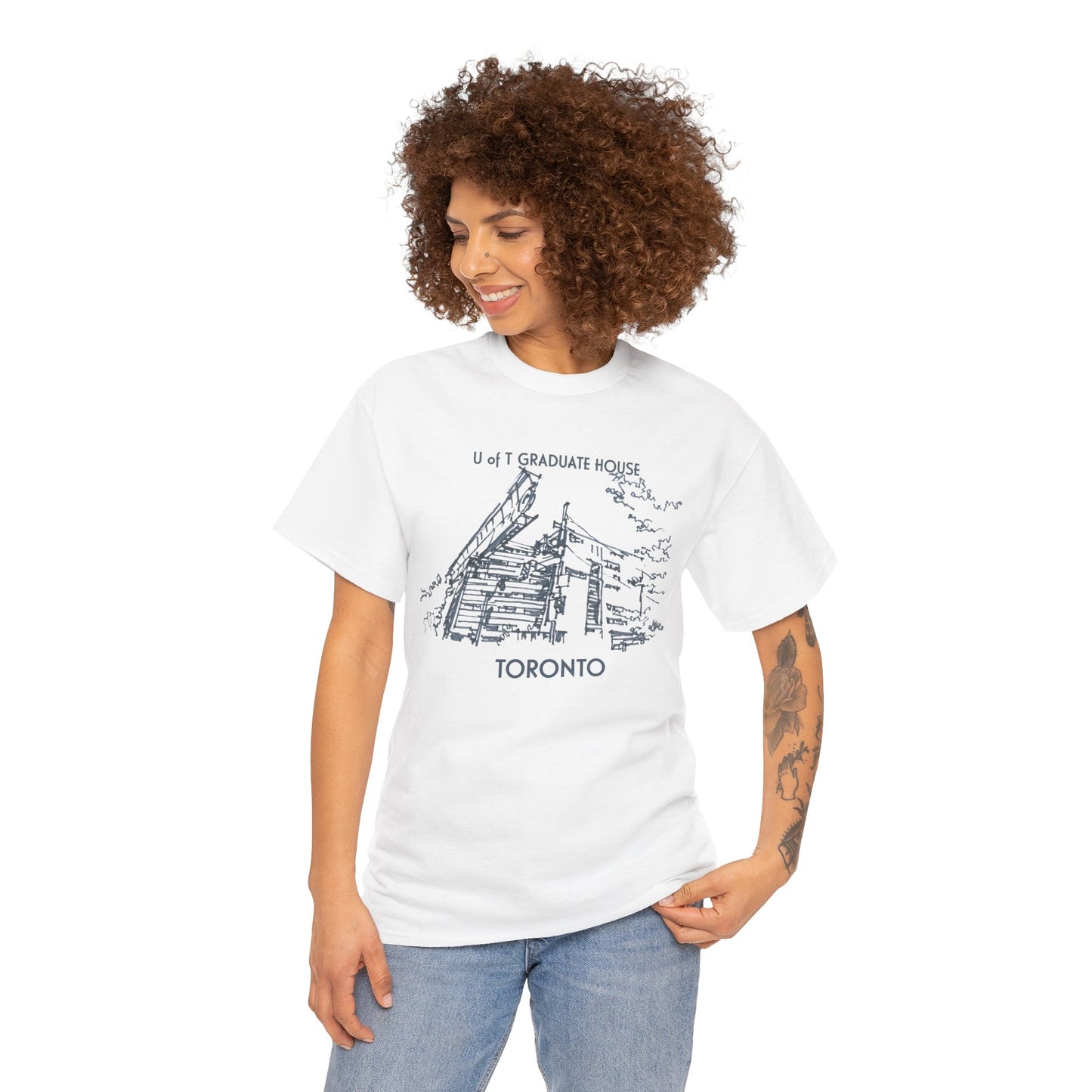 Toronto U of T-Inspired Unisex Crewneck T-shirt