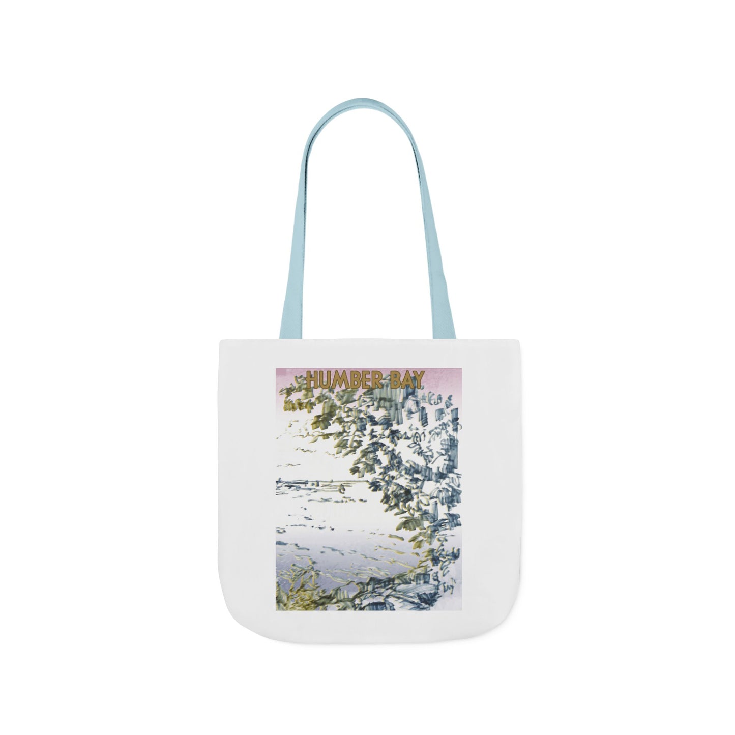 Toronto Humber Bay-inspired Tote Bag with 5-Color Straps