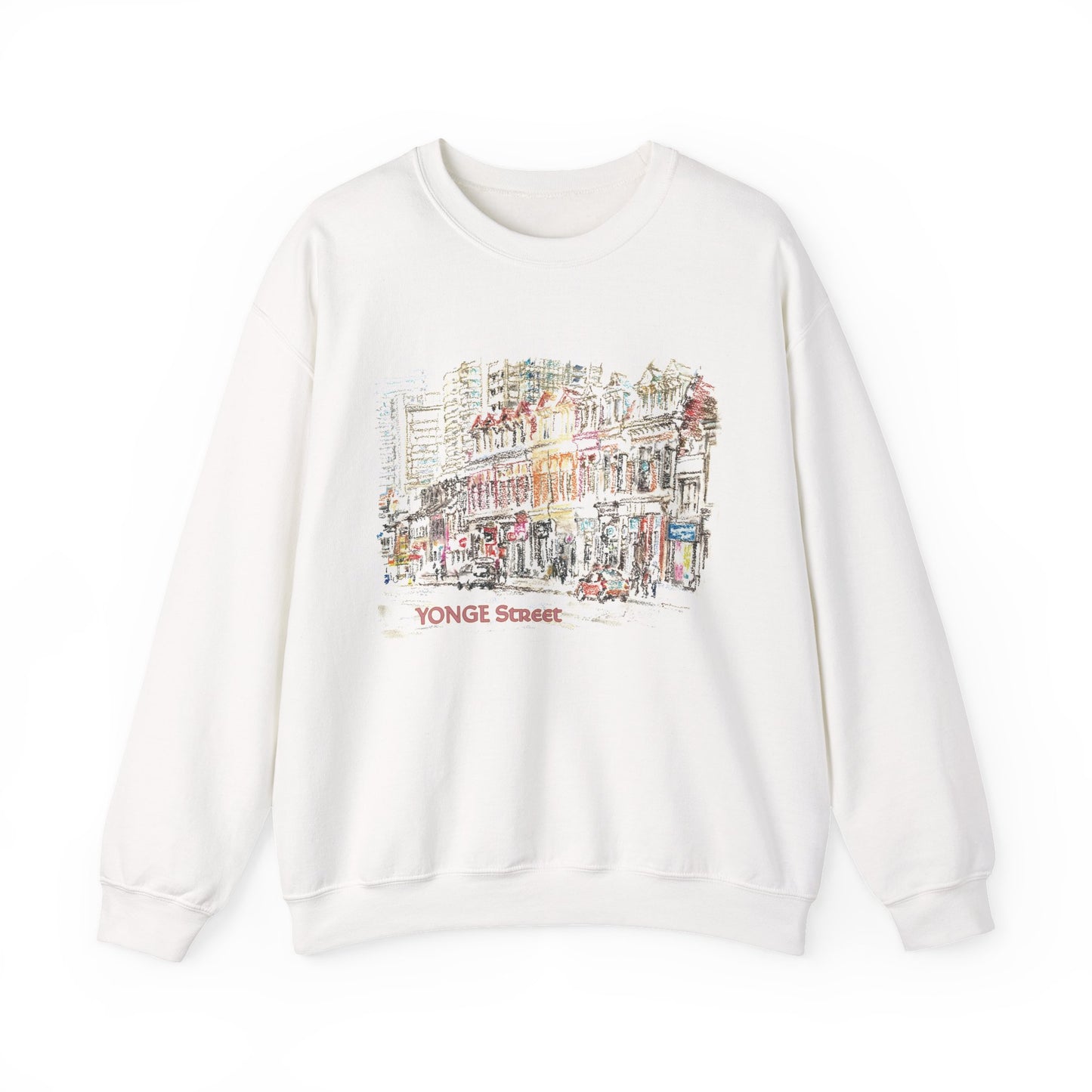 Yonge Street-Inspired Unisex Crewneck Sweatshirt