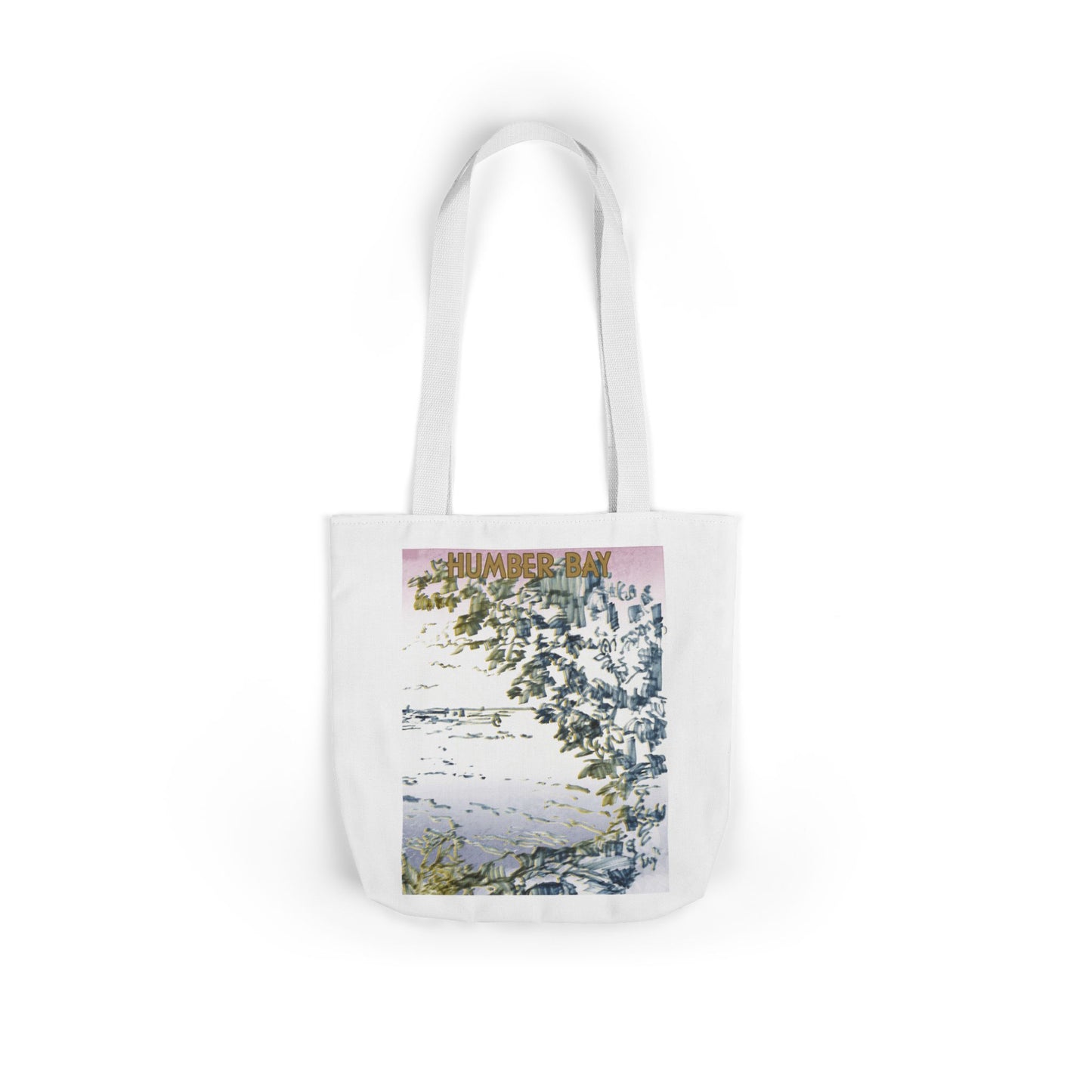 Toronto Humber Bay-inspired Tote Bag with 5-Color Straps